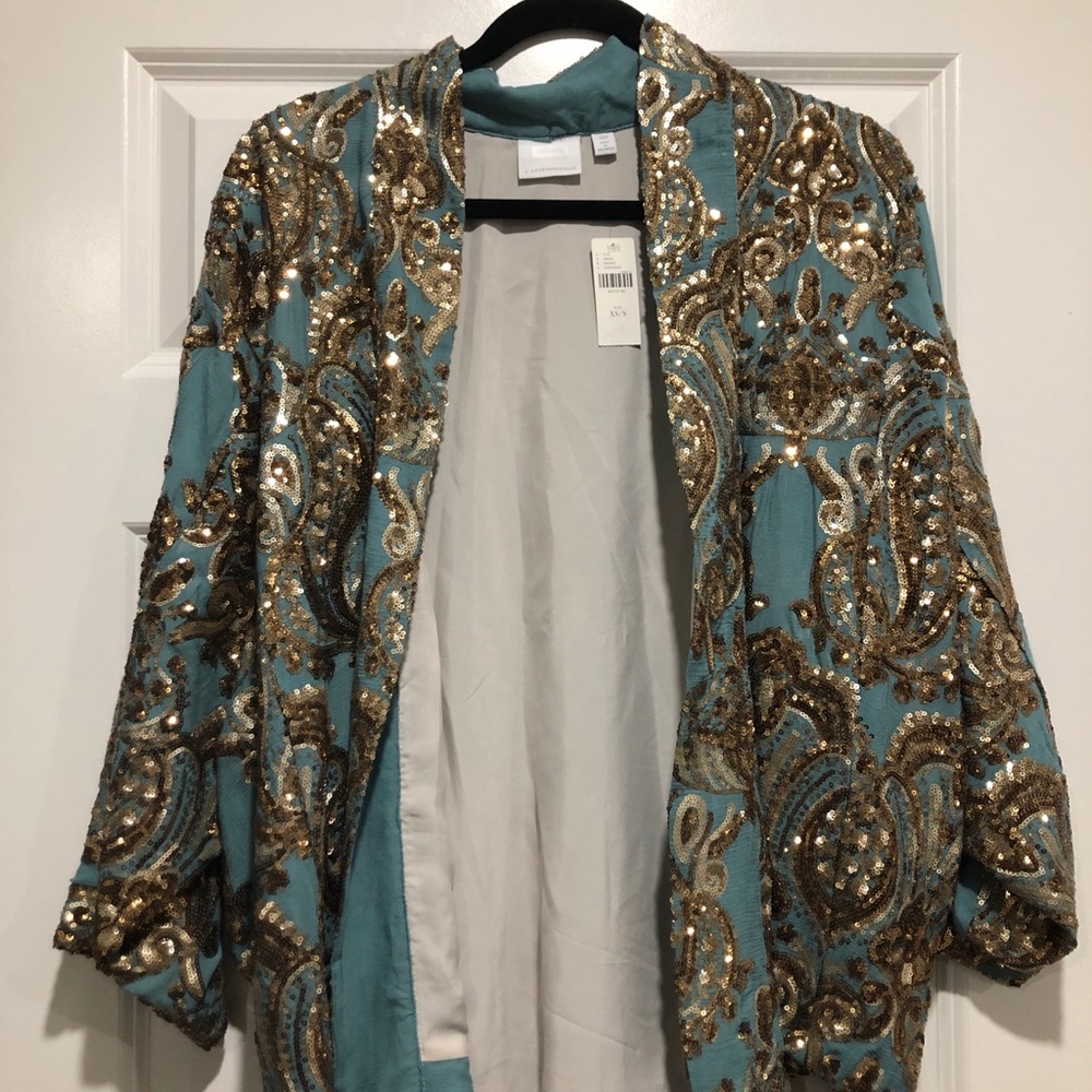 Anthropologie beaded jacket
